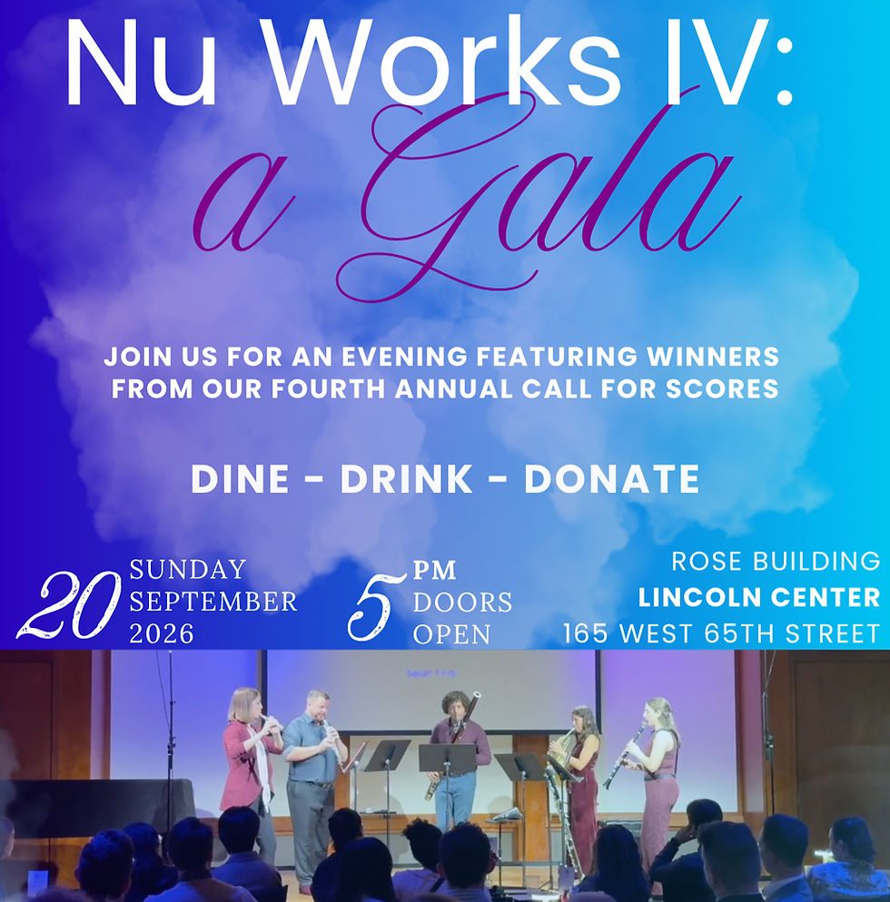Nu Works IV: a Gala — NU Quintet